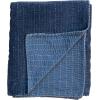 imageCreative CoOp Cotton Velvet Throw with Kantha Stitch and Blanket Stitch Edge Multicolor