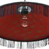 imageCreative CoOp DF2196 Charcoal Cotton Velvet Pendant Tassels Ceiling Lights Blue Teal Gray
