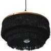 imageCreative CoOp DF2199 Metal Pendant Fringe Ceiling Lights Charcoal Grey