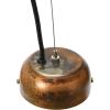 imageCreative CoOp DF2199 Metal Pendant Fringe Ceiling Lights Charcoal Grey