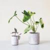 imageCreative CoOp Decorative TerraCotta Planter with Crackle Glaze Matte Pink