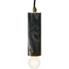 imageCreative CoOp EC0673 Modern Marble Ceiling Light Black Pendant 225quot RoundBlack