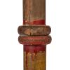 imageCreative CoOp Large Reclaimed Wood Spool Table Lamp with Printed Cotton Shade Multicolor Set of 2
