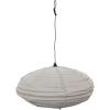 imageCreative CoOp Linen and Cotton Pendant Lamp with Frayed Edges