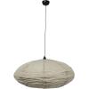 imageCreative CoOp Linen and Cotton Pendant Lamp with Frayed Edges
