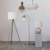 imageCreative CoOp Metal Woven Shade Set of 2 Black and Natural Wall Sconce
