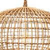 imageCreative CoOp Round Wicker Pendant Light with Thick Rope Cord