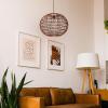 imageCreative CoOp Sienna Woven Hemp Rope Pendant Light