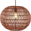 imageCreative CoOp Sienna Woven Hemp Rope Pendant Light