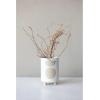 imageCreative CoOp Stoneware Footed Planter with Circle Design White