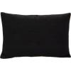 imageCreative CoOp Woven Fabric IndoorOutdoor Lumbar Pillow with Botanical and Applique Brown and Tan