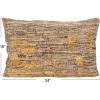 imageCreative CoOp Woven Mlange New Zealand Wool Blend Boucl Lumbar Pillow Multicolor