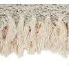 imageCreative CoOp Woven Striped and Embroidered Cotton Throw Blanket Multicolor
