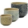imageDecorative Stoneware Owl Containers
