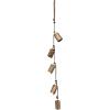 imageCreative CoOp 28quot Hanging Metal Bells on Jute Rope