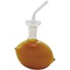 imageCreative CoOp 4Ounce Glass Lemon Shaped Oil Cruet with Stopper Yellow