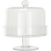 imageCreative CoOp Clear Glass Food Pedestal with Cloche Medium