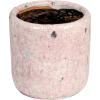 imageCreative CoOp Decorative TerraCotta Planter with Crackle Glaze Matte Pink