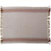 imageCreative CoOp HandWoven Reclaimed Fabric Throw with Fringe Multicolor