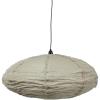 imageCreative CoOp Linen and Cotton Pendant Lamp with Frayed Edges