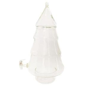 imageCreative CoOp 8 Quart Glass Tree Shaped Beverage Dispenser Clear