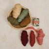 imageCreative CoOp 10 Yard Wool Felt Roving Yarn Mint Color