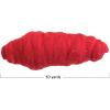 imageCreative CoOp 10 Yard Wool Felt Roving Yarn Red