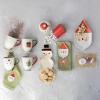 imageCreative CoOp 18quot Square Cotton Napkins wEmbroidered Holiday Icons Multi Color Set of 4 