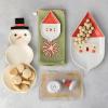 imageCreative CoOp 18quot Square Cotton Napkins wEmbroidered Holiday Icons Multi Color Set of 4 
