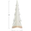 imageCreative CoOp Decorative Stoneware Tree with Reactive Glaze Cream
