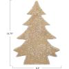 imageCreative CoOp Distressed Wood Christmas Tree Gold