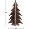 imageCreative CoOp Interlocking Birch Bark Tree Decor Natural