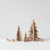 imageCreative CoOp Interlocking Birch Bark Tree Decor Natural