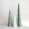 imageCreative CoOp Magnesia Tree Decor with Wood Finish White