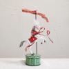 imageCreative CoOp Resin Carousel Horse Merry Christmas and a Happy New Year Decor Multicolor