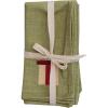 imageCreative CoOp 18quot Square Cotton Napkins wEmbroidered Holiday Icons Multi Color Set of 4 