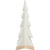 imageCreative CoOp Decorative Stoneware Tree with Reactive Glaze Cream