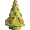 imageCreative CoOp Matte Embossed Glass Tree Green and Gold