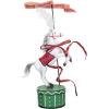 imageCreative CoOp Resin Carousel Horse Merry Christmas and a Happy New Year Decor Multicolor