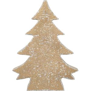 imageCreative CoOp Distressed Wood Christmas Tree Gold