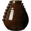 imageCreative CoOp 725 Inches TerraCotta Hobnails Brown Vase