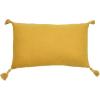 imageCreative CoOp Cotton Embroidered Lumbar Tassels Pillow 20quot L x 12quot W x 2quot H Multicolor