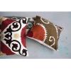 imageCreative CoOp Cotton Embroidered Suzani Embroidery Pillow 18quot L x 18quot W x 2quot H Multicolor