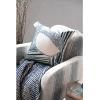 imageCreative CoOp Cotton Embroidered Tassels Pillow 18quot L x 18quot W x 2quot H Multicolor