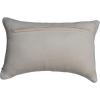 imageCreative CoOp Cotton Embroidery Cream and Grey Lumbar Pillow Ivory
