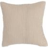 imageCreative CoOp Cotton Kuba Cloth Pattern Pillow 16quot L x 16quot W x 2quot H Yellow