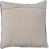 imageCreative CoOp Cotton Slub Punch Hook Throw Brown Pillow