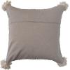 imageCreative CoOp Cotton Throw Stripes Tassels and Chambray Back Multicolor Pillow Multi