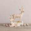 imageCreative CoOp Decorative Confetti Coated Standing Deer Pink