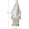 imageCreative CoOp Decorative Mercury Glass Santa White